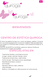 Mobile Screenshot of esteticaquiroga.com